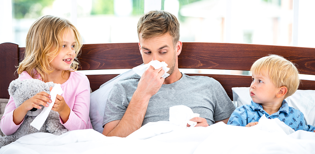 Allergie und Schlafprobleme