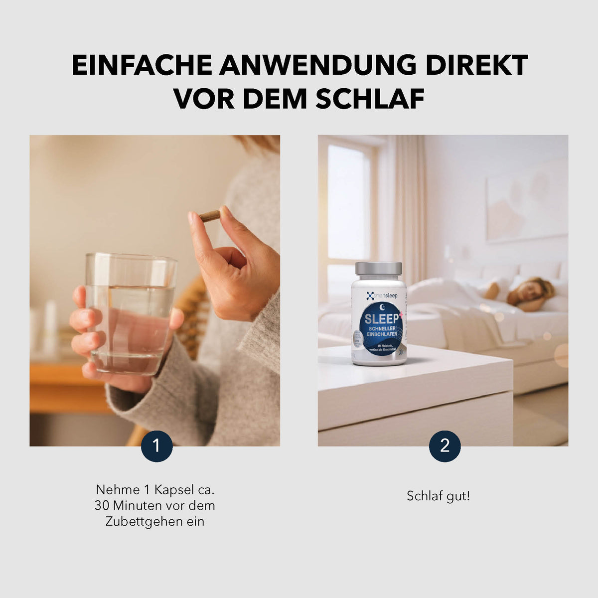 SLEEP+ Einschlafkapseln