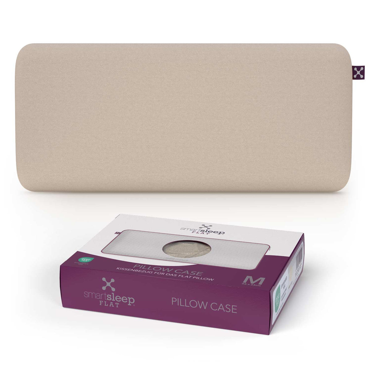 Taie d'oreiller pour lit plat <tc>PILLOW</tc>